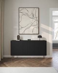 Sideboard OVARLO Breite: 164 cm - Silber