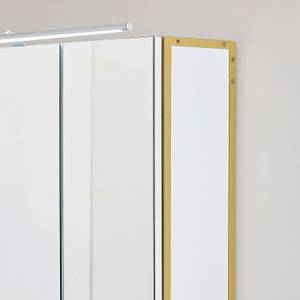 Spiegelschrank Badezimmerschrank Weiß - Holzwerkstoff - 15 x 70 x 70 cm