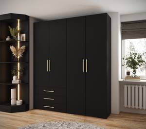 Garderobe Inova 3 Z15 Schwarz - Gold