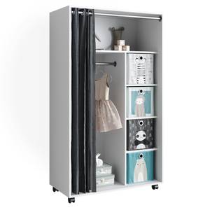 Kleiderschrank Doros 40639 Weiß