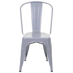 Stuhl A73 Metall (6er-Set) Grau