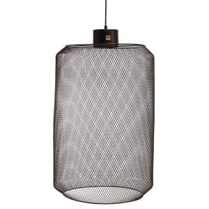 Lampe suspendue Mesh Noir - Hauteur : 70 cm