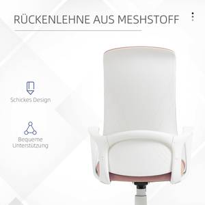 Bürostuhl 921-637V00PK Hochglanz Altrosa