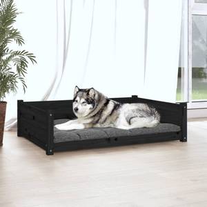 Lit pour chien 3015858-2 Noir - 106 x 76 cm