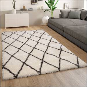 Hochflor-Teppich Maghreb 75 Creme - 60 x 90 cm