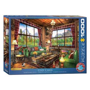 Puzzle D Davison Cozy Cabin Papier - 26 x 6 x 36 cm