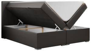 Boxspringbett ALLY Breite: 180 cm - H3 - Kunstleder