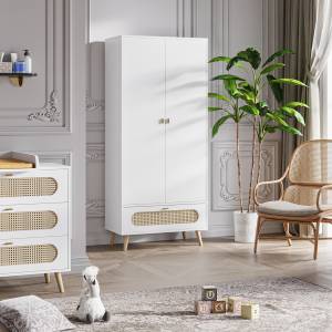 Armoire Canne Blanc