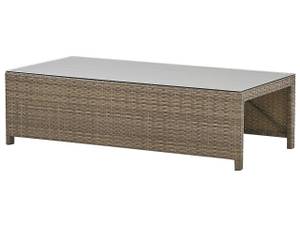 Lounge Set BELLUNO 4-tlg Braun - Silber