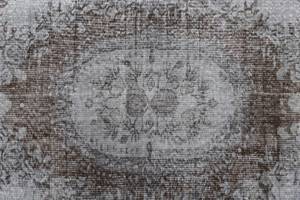 Teppich Ultra Vintage CI Grau - Textil - 193 x 1 x 284 cm