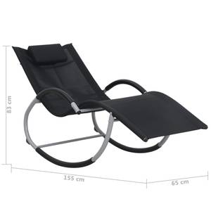 Chaise longue 299999 Noir