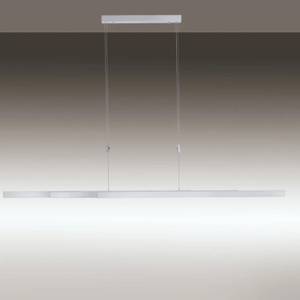 LED-Pendelleuchte Adriana Kunststoff / Metall - Silber - 3-flammig