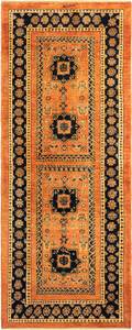 Tapis de passage Kashkuli CXXV Orange - Textile - 85 x 1 x 204 cm