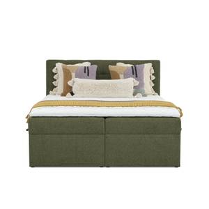 Boxspringbett Addison Khaki - Breite: 180 cm