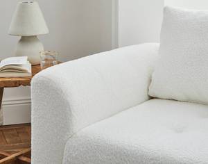 Rune – 2-Sitzer Sofa – aus Bouclé-Stoff Weiß