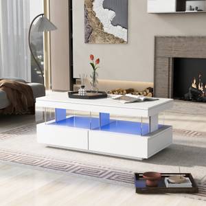 Table basse BRILLDiana Ⅲ Blanc