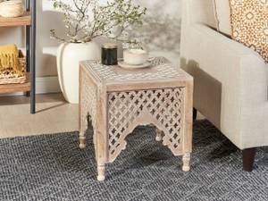 Table d'appoint KADMA Marron - Bois massif - 40 x 40 x 40 cm