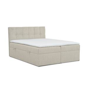 Boxspringbett Moody Beige - Breite: 140 cm