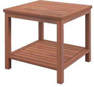 Gartentisch TI93736DE Braun - Holzwerkstoff - 45 x 45 x 45 cm