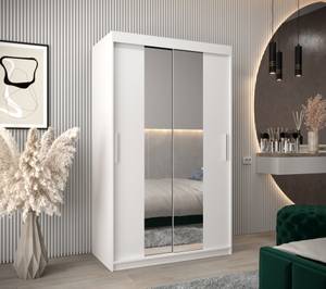 ARMOIRE À PORTES COULISSANTES TOKYO 1 Blanc - Largeur : 120 cm