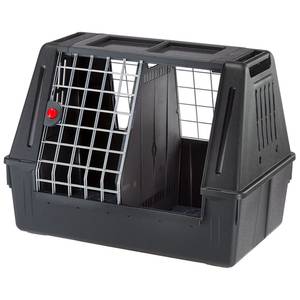 Hundeautotransportbox 423356 Schwarz - Kunststoff - 82 x 61 x 51 cm