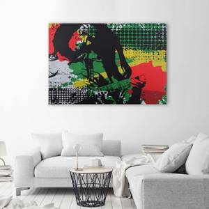 Leinwandbild Bob Marley Reggae Musik 100 x 70 cm