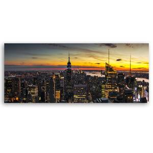 KUNSTDRUCK NYC at Sunset 150 x 50 cm