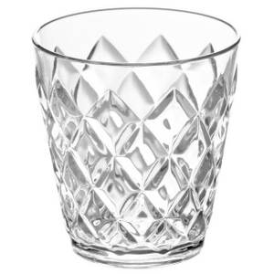 Wasserglas Crystal Keramik - 2 x 9 x 9 cm