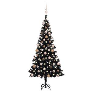 künstlicher Weihnachtsbaum 3009438-2 Schwarz - Gold - 65 x 120 x 65 cm