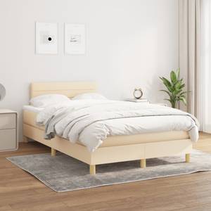 Boxspringbett 3017288-14 Creme - 123 x 193 cm