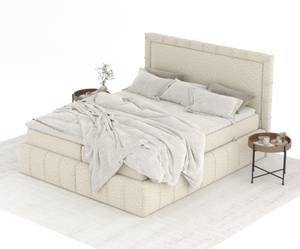 Boxspringbett Sundown Beige - Breite: 200 cm