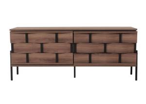 TV-Rack M44 Braun - Holzwerkstoff - 120 x 51 x 35 cm