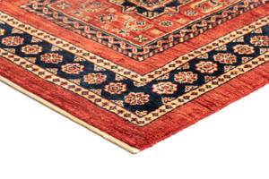 Tapis de couloir Kashkuli CXXII Rouge - Textile - 83 x 1 x 201 cm