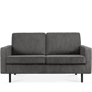 Sofa INVIA 2-Sitzer Dunkelgrau