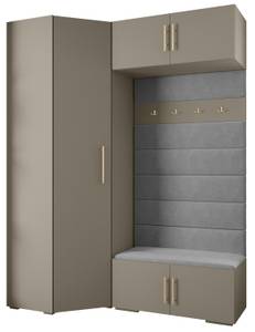 Garderobe Inova 3 Z21 Gold - Grau - Gold