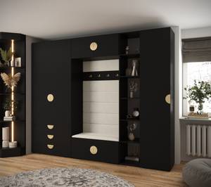 Vestiaire Inova 4 Z11 Noir - Doré - Blanc - Doré