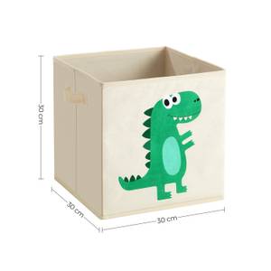 Murago 3er Set Aufbewahrungsbox ca. 28x28x28 cm - Blau Hase Kinder  Spielzeugkiste Kinderzimmer Faltbox Kiste Truhe Würfel Regalkorb faltbar