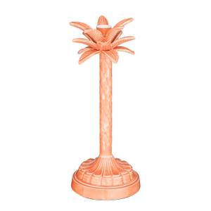 Kerzenhalter Palme Pink - Metall - 13 x 30 x 13 cm