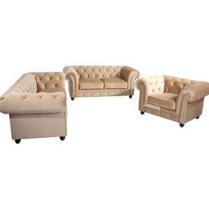 Orleans Sofa 2,5-Sitzer Ecru