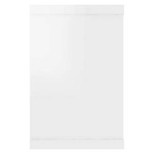 Étagère murale (lot de 2) 3016486-1 Blanc crème brillant - 15 x 23 x 60 cm - Nombre de pièces dans le lot : 2