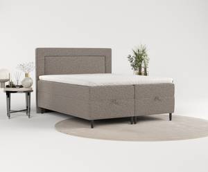 Boxspringbett Nea Braun - Breite: 140 cm