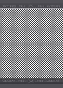 Geschirrtücher-Set mit Sansibar Säbel Grau - Naturfaser - 50 x 1 x 70 cm