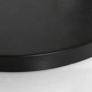 Stehleuchte Gramineus Tissu mélangé / Aluminium - 1 ampoule - Noir