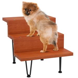 Hundetreppe D06-198V00CF Braun - Massivholz - 54 x 43 x 46 cm