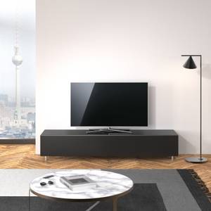 TV-Lowboard Just.Lima Schwarz - Breite: 200 cm
