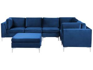 Modulsofa EVJA 2-tlg Blau - Marineblau - 300 x 235 cm