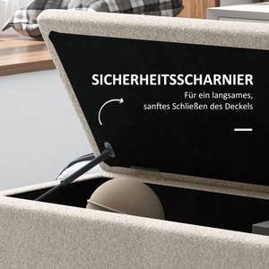 Sitzbank 838-417V02CW Cremeweiß