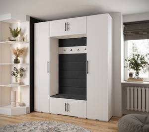 Garderobe Inova 3 Z13 Schwarz - Weiß - Schwarz