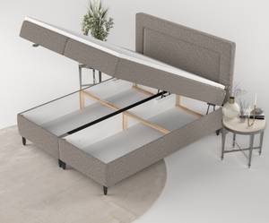 Boxspringbett Nea Braun - Breite: 200 cm