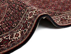 Tapis de couloir Bidjar XI Rouge - Textile - 85 x 2 x 409 cm